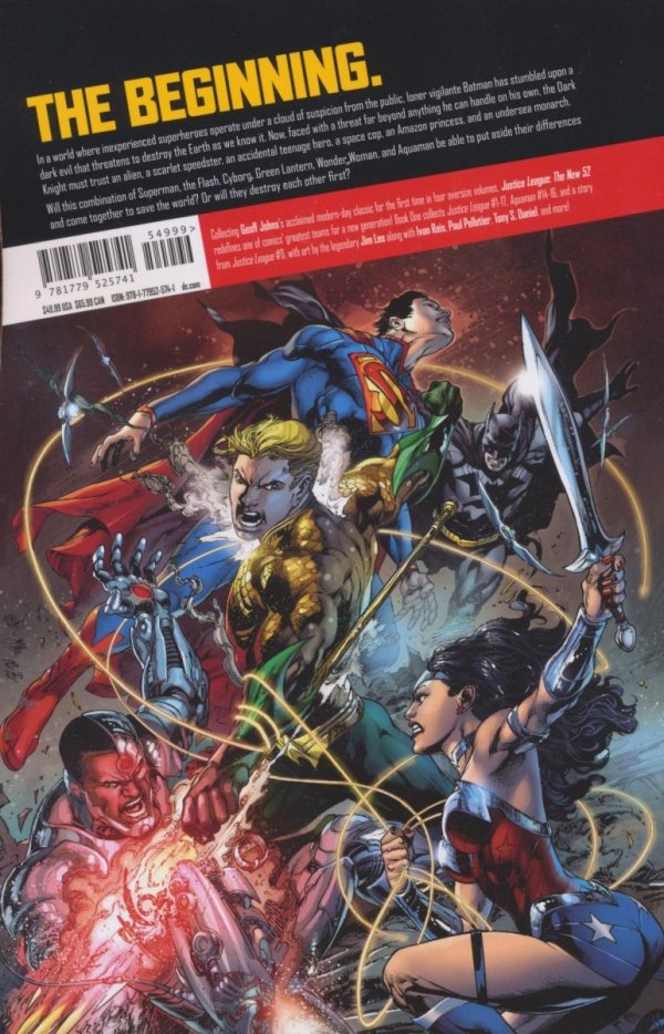 JUSTICE LEAGUE THE NEW 52 VOL 01 TP [9781779525741]
