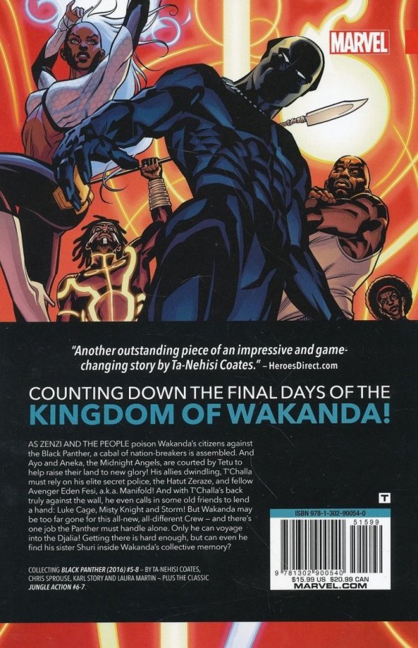 BLACK PANTHER VOL 02 A NATION UNDER OUR FEET PART 2 TP [9781302900540]