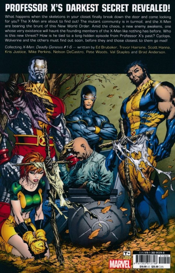 X-MEN DEADLY GENESIS TP [9781302913748]