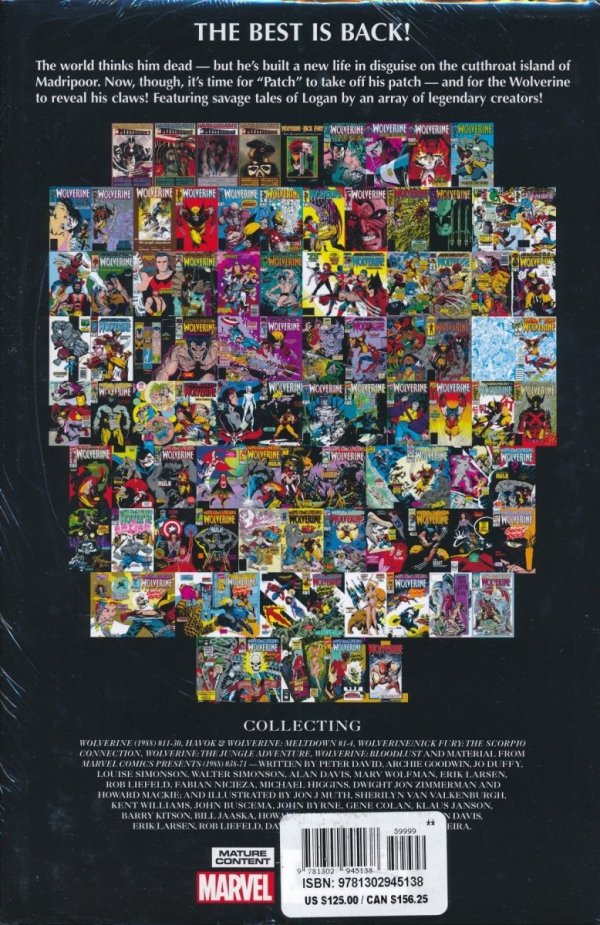 WOLVERINE OMNIBUS VOL 02 HC [STANDARD] [9781302945138] **promocja TOMY**