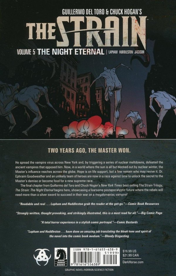 STRAIN VOL 05 THE NIGHT ETERNAL TP [9781616556389]