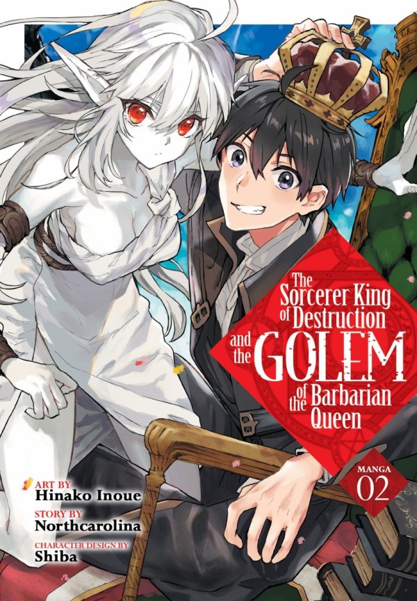 SORCERER KING OF DESTRUCTION AND THE GOLEM OF THE BARBARIAN QUEEN VOL 02 TP [9781648270932]