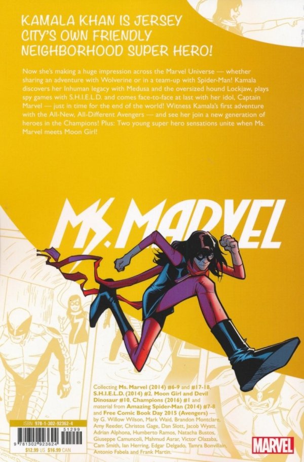 MS MARVEL MEETS THE MARVEL UNIVERSE TP [9781302923624]