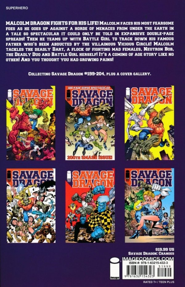 SAVAGE DRAGON CHANGES TP [9781632154323]