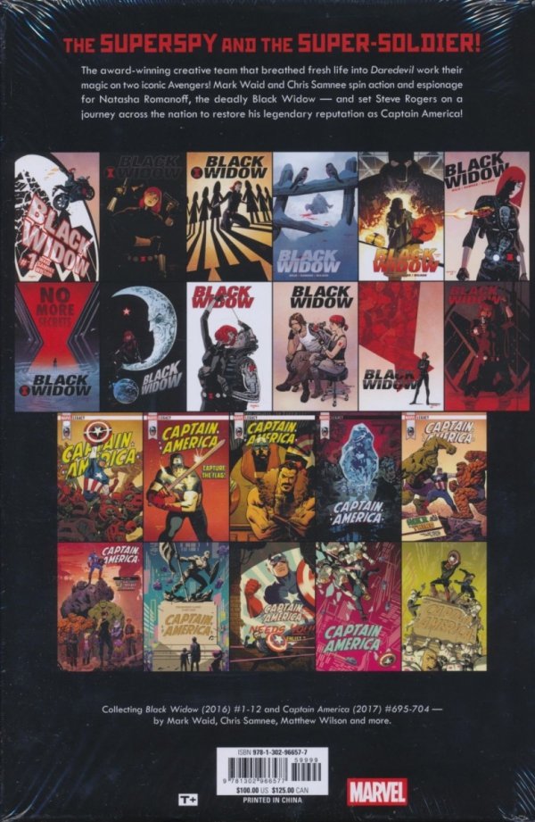 BLACK WIDOW AND CAPTAIN AMERICA BY WAID AND SAMNEE OMNIBUS HC [STANDARD] [9781302966577]