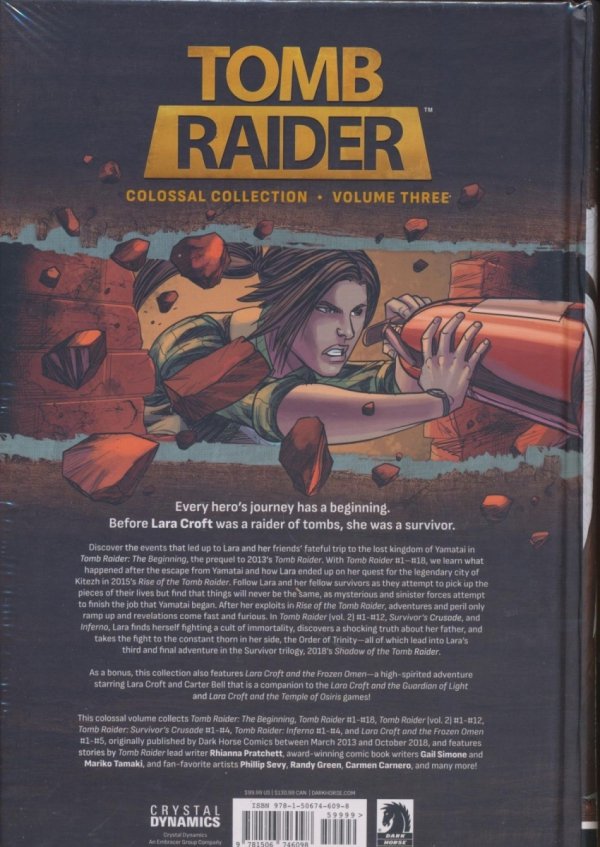 TOMB RAIDER COLOSSAL COLLECTION VOL 03 HC [9781506746098]