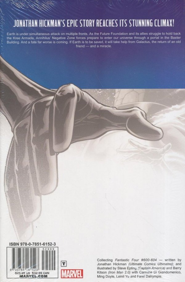 FANTASTIC FOUR BY JONATHAN HICKMAN VOL 05 HC [9780785161523] **promocja TOMY**