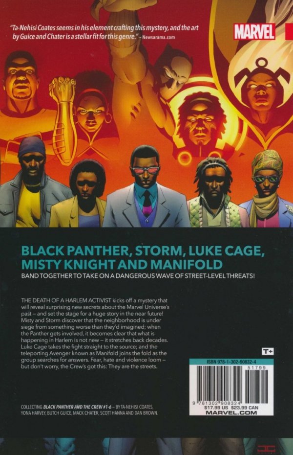 BLACK PANTHER AND THE CREW WE ARE THE STREETS TP [9781302908324] **promocja TOMY**