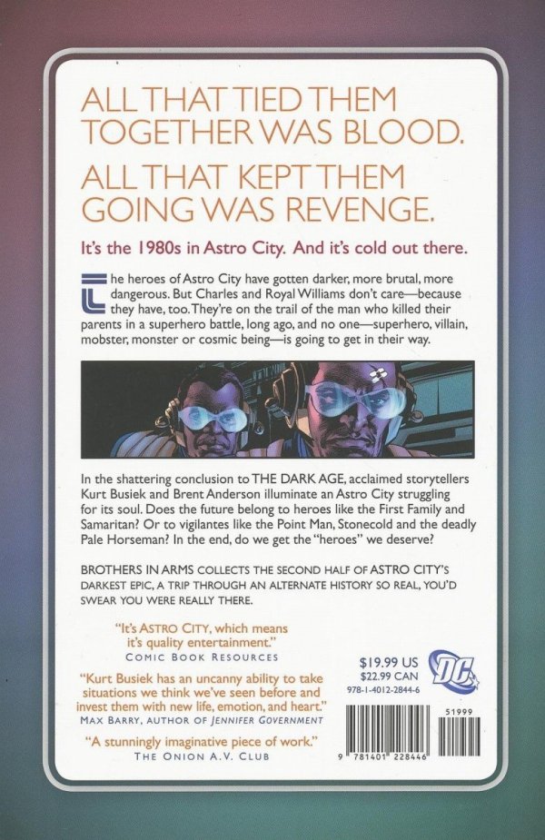 ASTRO CITY THE DARK AGE VOL 02 BROTHERS IN ARMS TP [9781401228446]