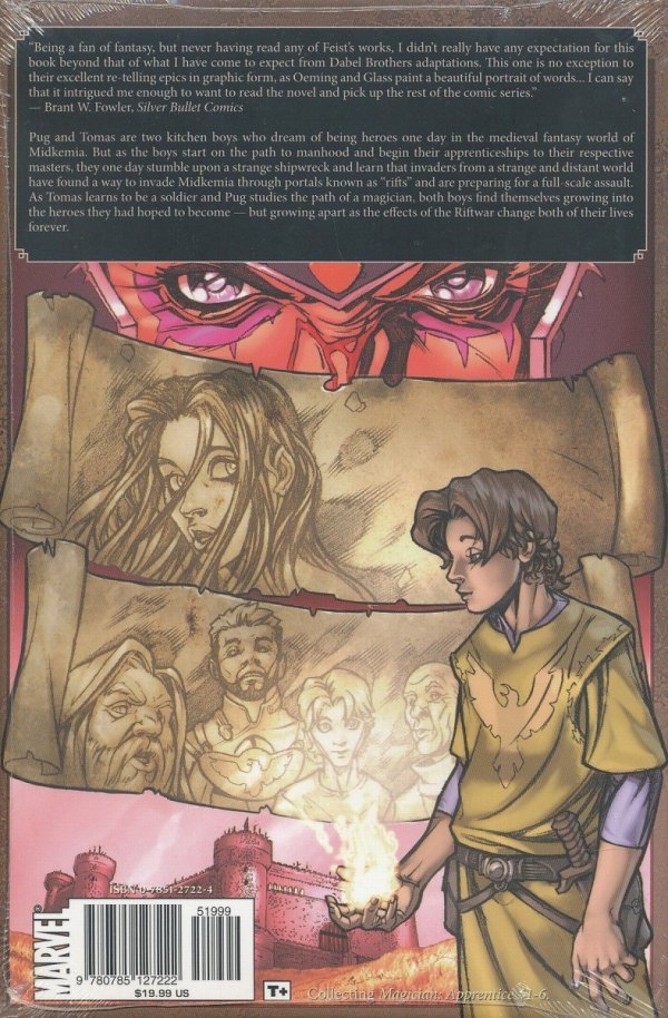 RAYMOND E FEISTS MAGICIAN APPRENTICE VOL 01 HC [VARIANT] [9780785127222] **PROMOCJA TOMY**