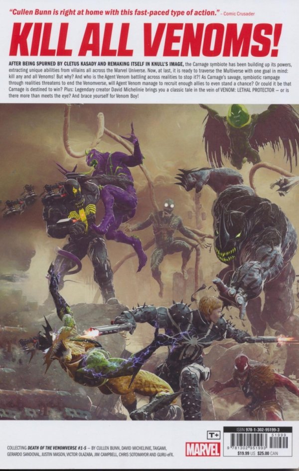 DEATH OF THE VENOMVERSE TP [9781302951993]