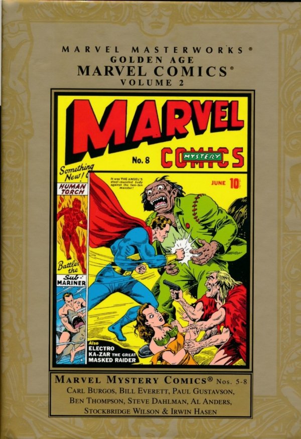 MARVEL MASTERWORKS GOLDEN AGE MARVEL COMICS VOL 02 HC [STANDARD] [9780785121121]