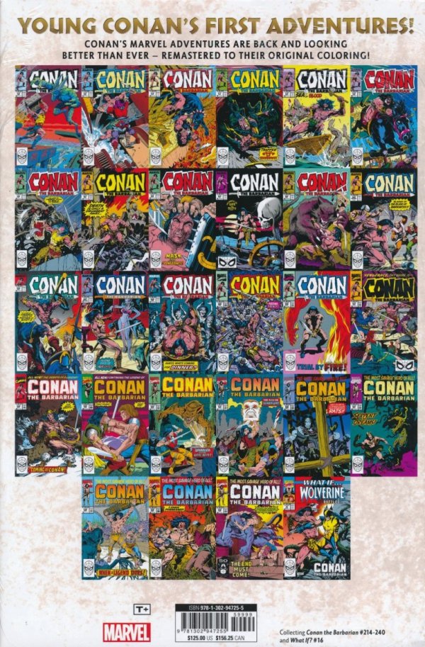 CONAN THE BARBARIAN THE ORIGINAL MARVEL YEARS OMNIBUS VOL 09 HC [STANDARD] [9781302947255] **promocja TOMY**