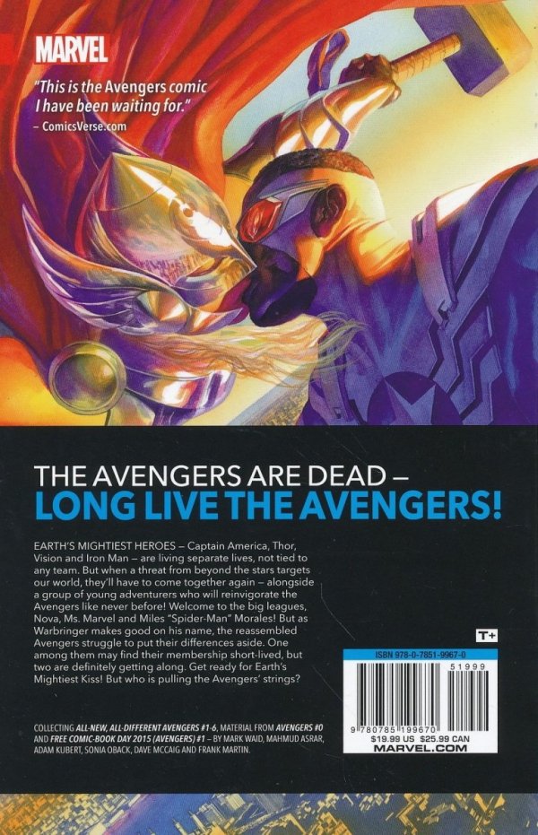 ALL-NEW ALL-DIFFERENT AVENGERS VOL 01 THE MAGNIFICENT SEVEN TP [9780785199670]