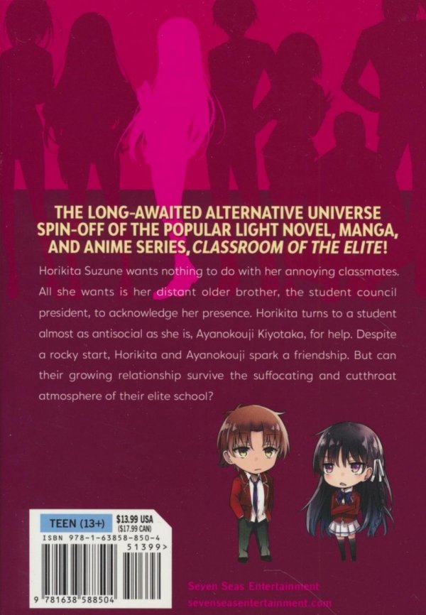 CLASSROOM OF THE ELITE HORIKITA VOL 01 TP [9781638588504]