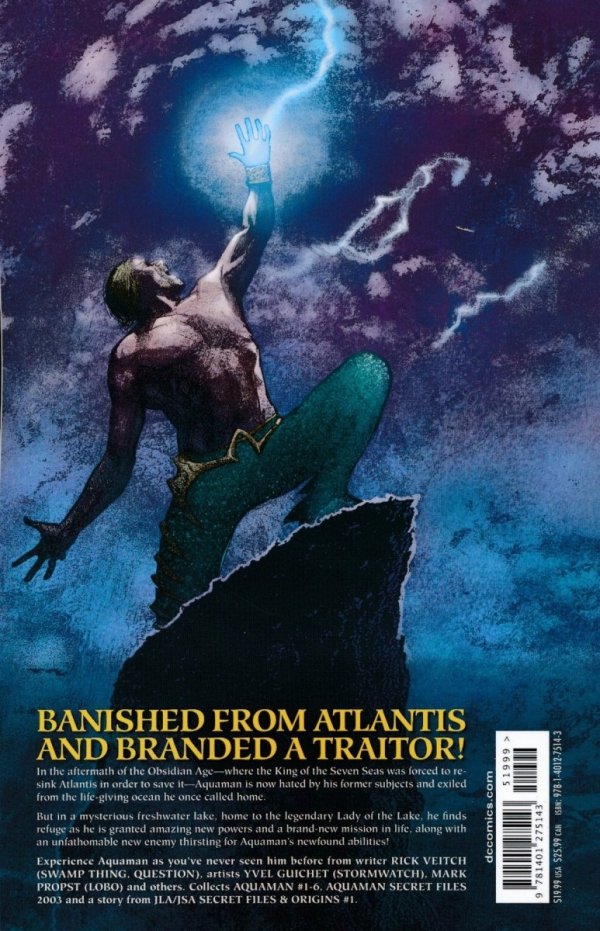 AQUAMAN THE WATERBEARER TP [9781401275143] **promocja TOMY**
