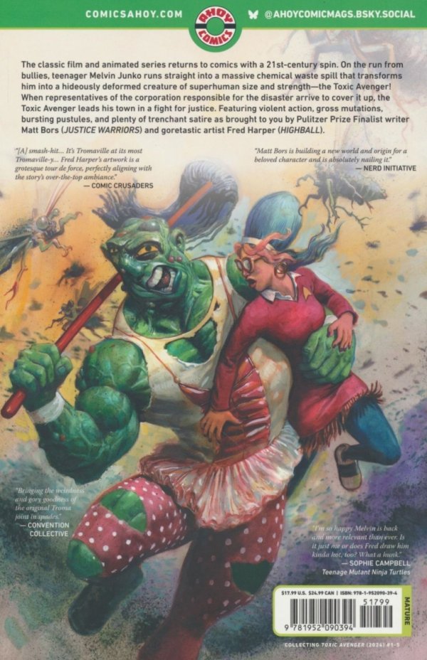TOXIC AVENGER VOL 01 TP [9781952090394] **promocja TOMY**