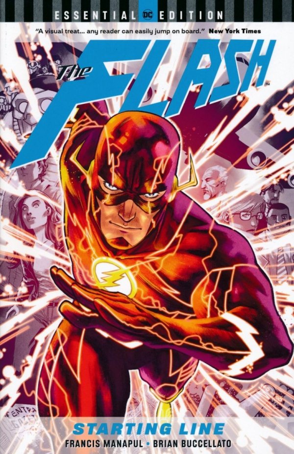 DC ESSENTIAL EDITION THE FLASH STARTING LINE TP [9781401284763]