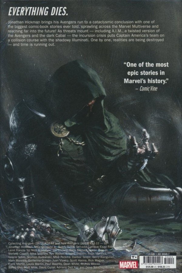 AVENGERS BY JONATHAN HICKMAN OMNIBUS VOL 02 HC [STANDARD] [9781302945497]