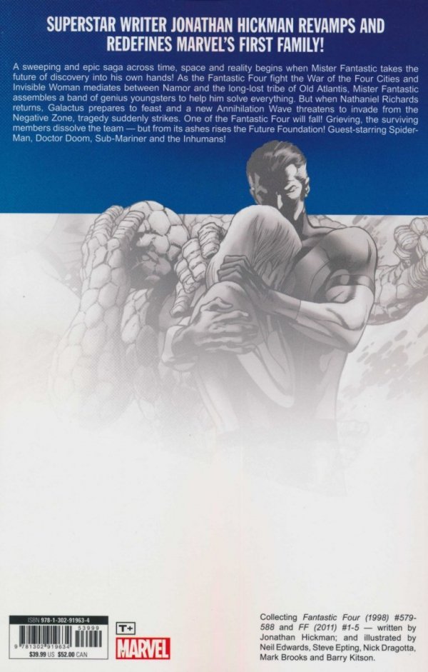 FANTASTIC FOUR BY JONATHAN HICKMAN THE COMPLETE COLLECTION VOL 02 TP [9781302919634] **promocja TOMY**