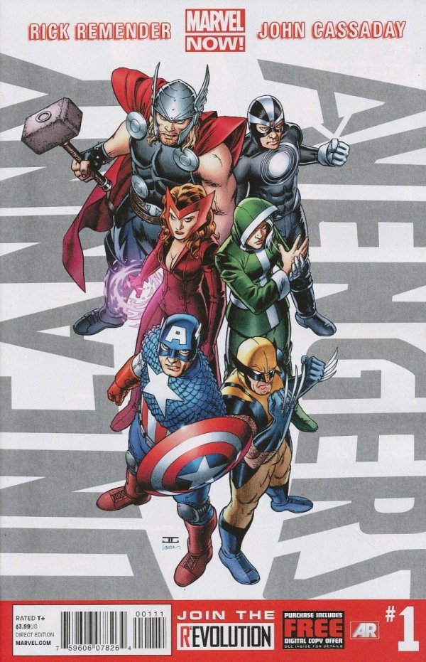UNCANNY AVENGERS [07826] #01 CVR A [75960607826400111]