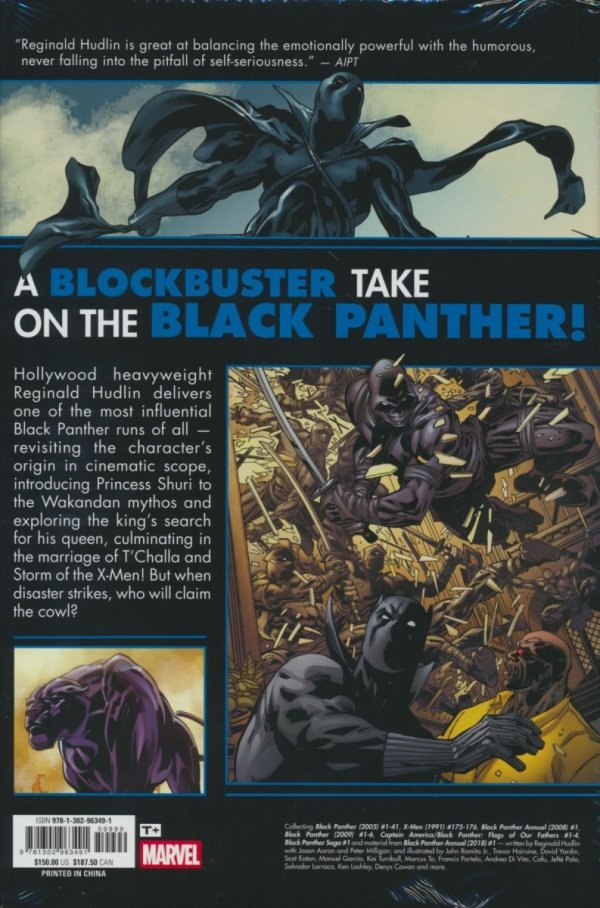 BLACK PANTHER BY REGINALD HUDLIN OMNIBUS HC [VARIANT] [9781302963491] **promocja TOMY**
