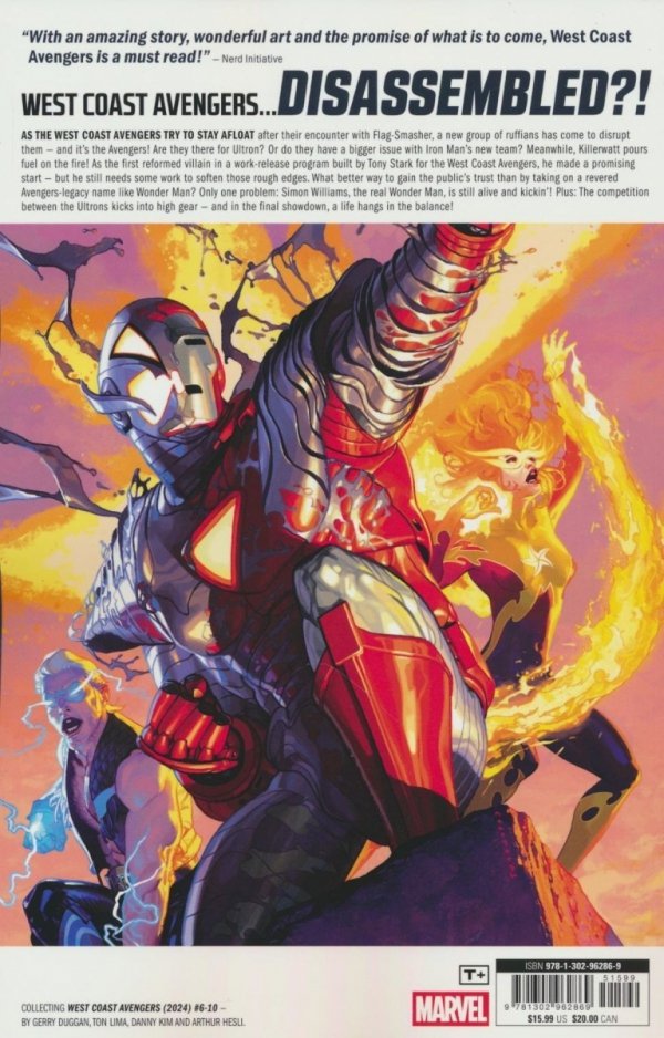 WEST COAST AVENGERS VOL 02 WAR OF ULTRON TP [9781302962869]