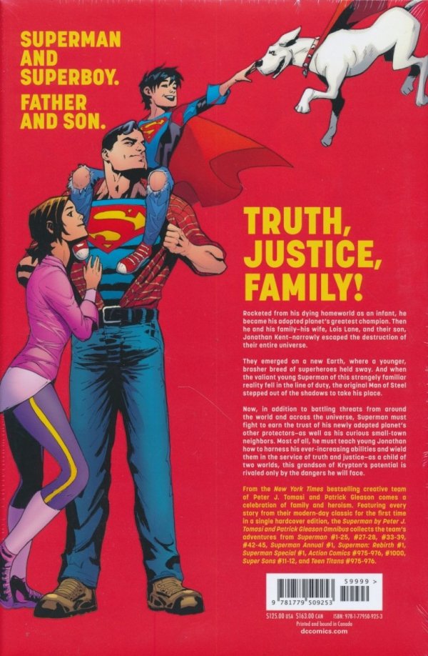 SUPERMAN BY PETER J TOMASI AND PATRICK GLEASON OMNIBUS HC [9781779509253] **promocja TOMY**