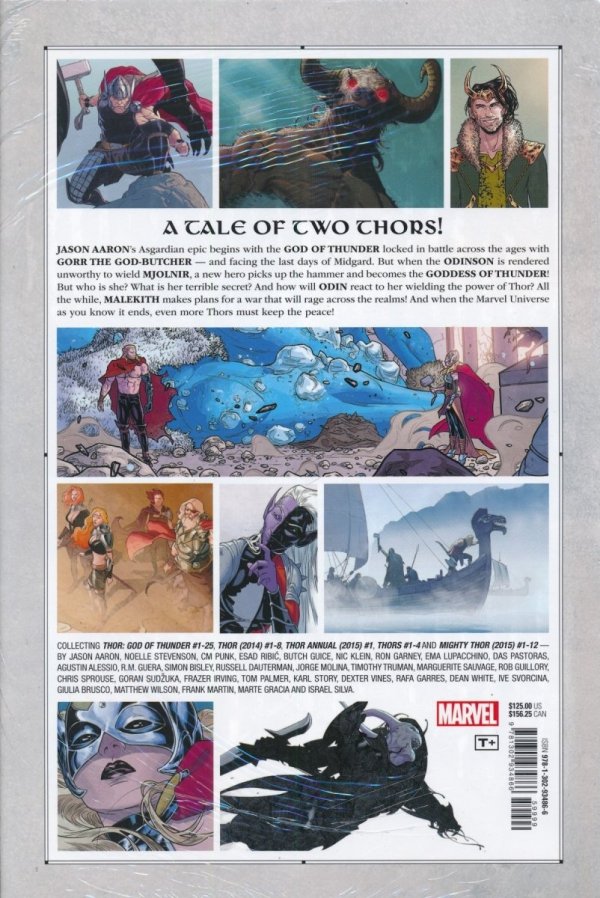 THOR BY JASON AARON OMNIBUS VOL 01 HC [VARIANT] [9781302934866] **promocja TOMY**