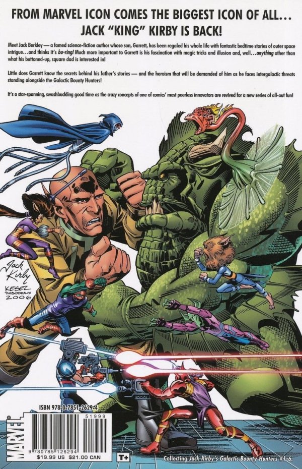 JACK KIRBYS GALACTIC BOUNTY HUNTERS VOL 01 TP [9780785126294]