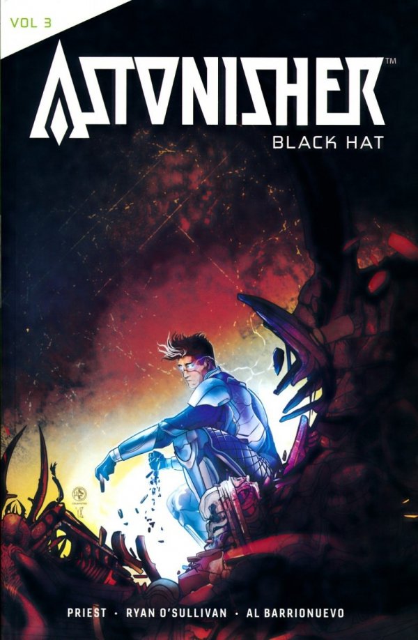CATALYST PRIME ASTONISHER VOL 03 BLACK HAT TP [9781941302927] **promocja TOMY**