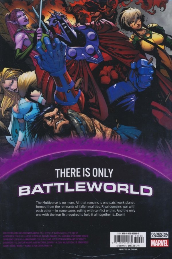 SECRET WARS BATTLEWORLD OMNIBUS VOL 01 HC [STANDARD] [9781302959685] **promocja TOMY**