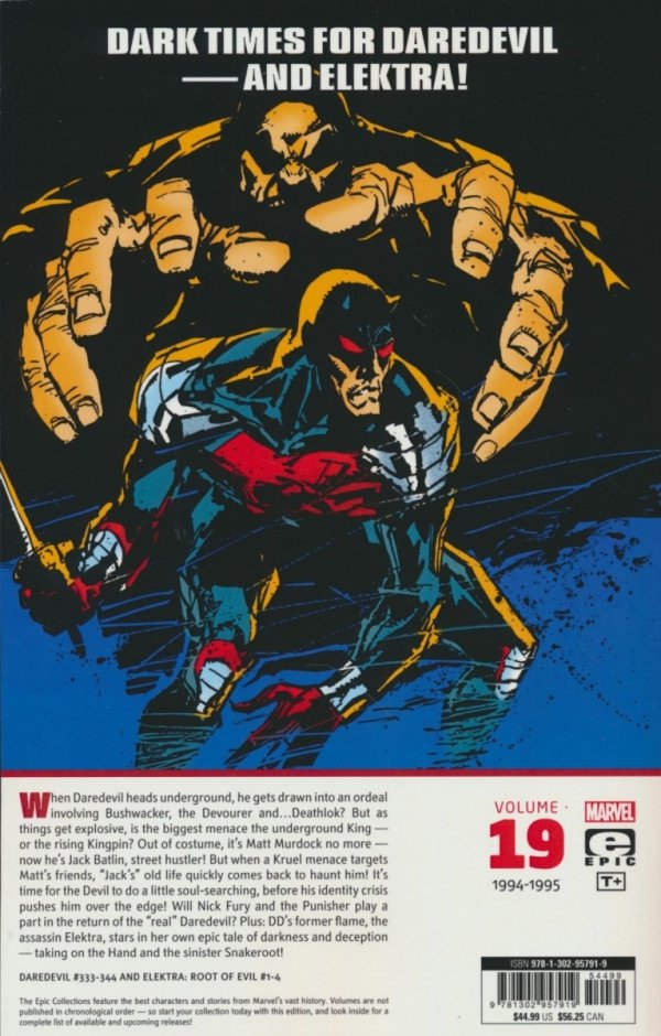 DAREDEVIL EPIC COLLECTION ROOT OF EVIL TP [9781302957919]