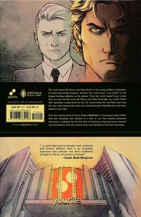 HACKTIVIST VOL 01 HC [9781608864096]