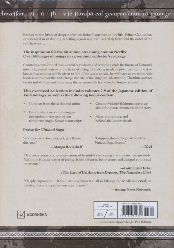 VINLAND SAGA DELUXE VOL 03 HC [9781646519804] **promocja TOMY**