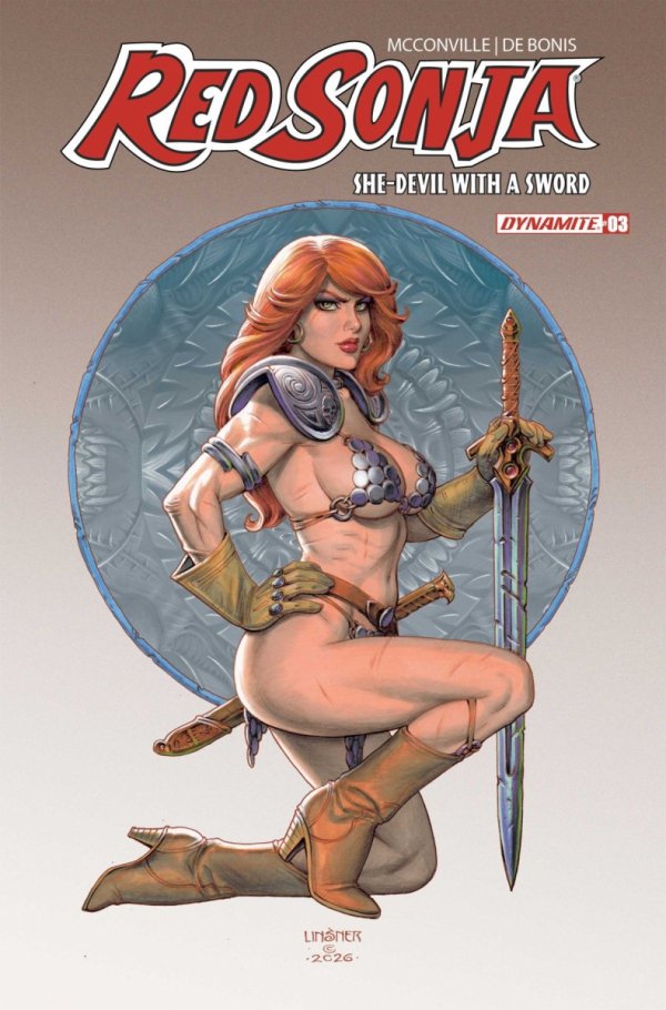 RED SONJA SHE DEVIL WITH A SWORD #3 CVR C JOSEPH MICHAEL LINSNER VAR [72513036484503031]