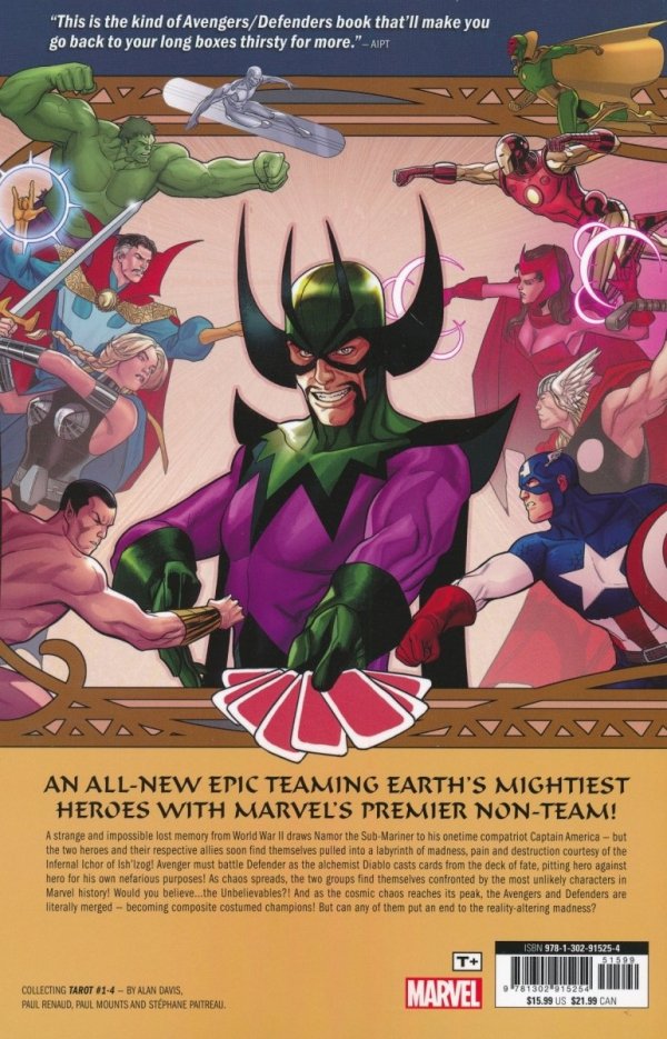 TAROT AVENGERS DEFENDERS TP [9781302915254] **promocja TOMY**