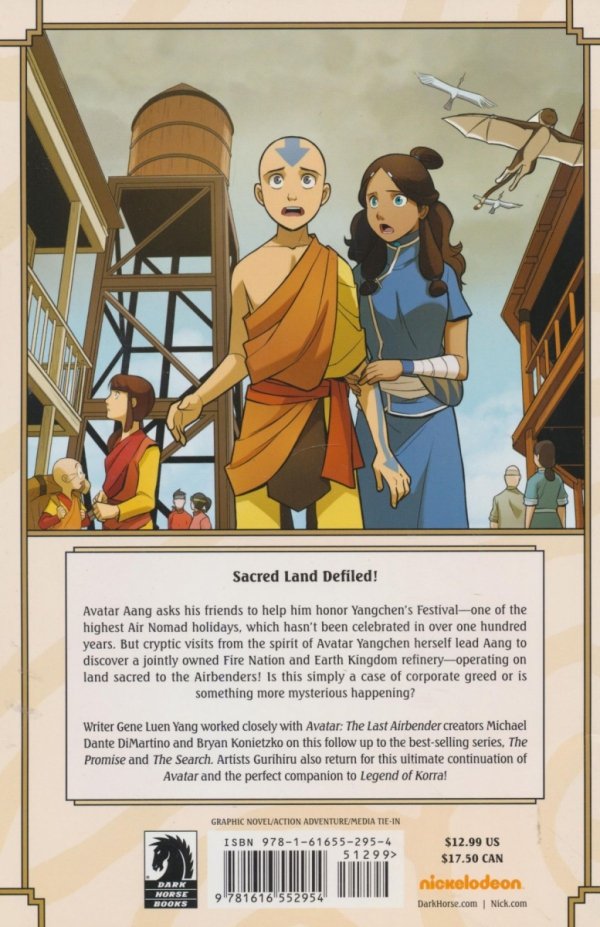 AVATAR THE LAST AIRBENDER THE RIFT PART 1 TP [9781616552954]