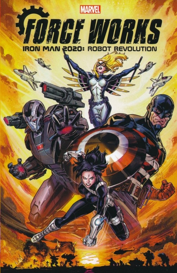 IRON MAN 2020 ROBOT REVOLUTION FORCE WORKS TP [9781302925536] **promocja TOMY**