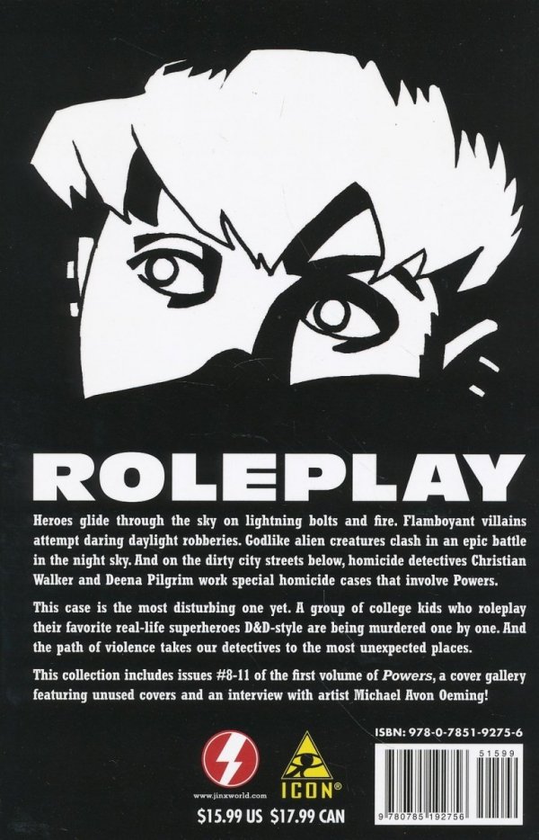 POWERS VOL 02 ROLEPLAY TP [9780785192756]