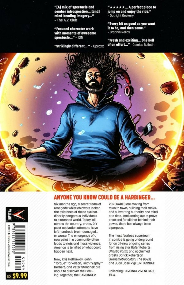 HARBINGER RENEGADE VOL 01 THE JUDGMENT OF SOLOMON TP [9781682151693] **promocja TOMY**