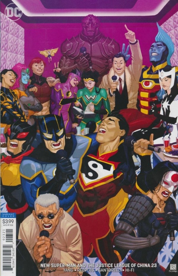 NEW SUPER MAN AND THE JUSTICE LEAGUE OF CHINA #23 CVR B [76194134197202321] **promocja ZESZYTY**