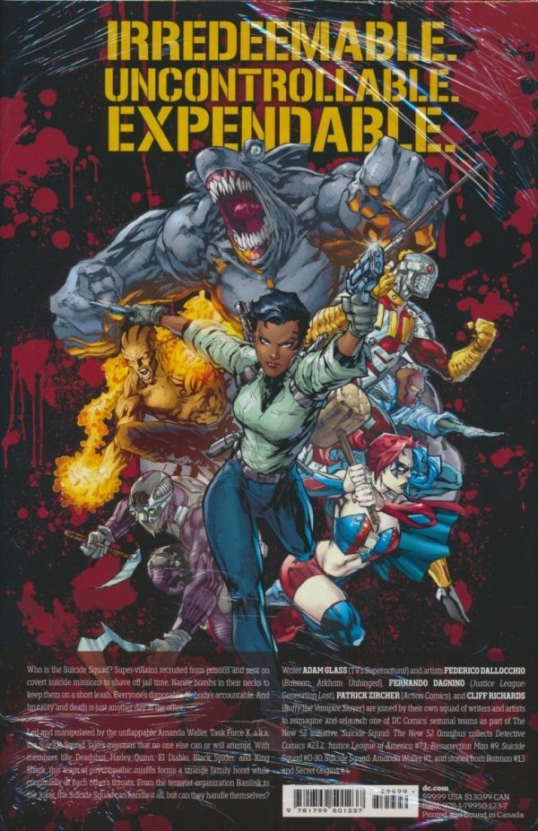 SUICIDE SQUAD THE NEW 52 OMNIBUS HC [9781799501237] **promocja TOMY**