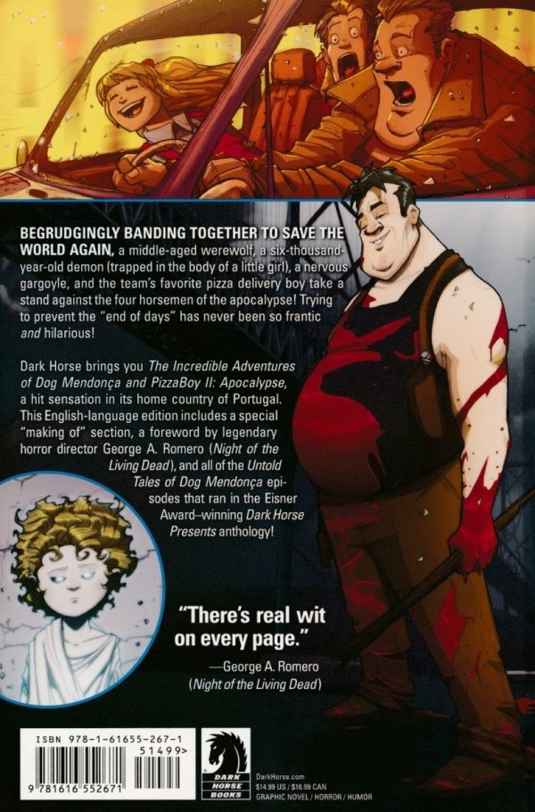 INCREDIBLE ADVENTURES OF DOG MENDONCA AND PIZZABOY VOL 02 APOCALYPSE TP [9781616552671]