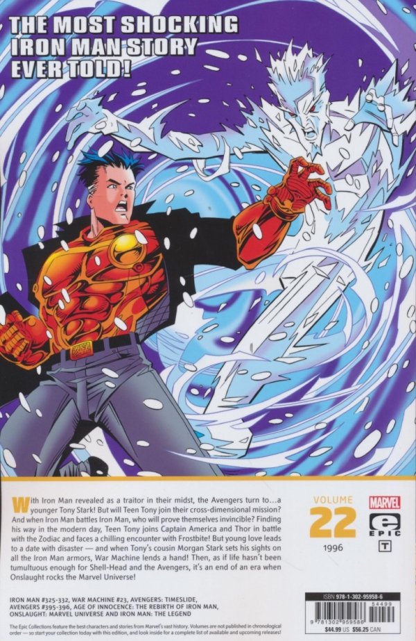 IRON MAN EPIC COLLECTION AGE OF INNOCENCE TP [9781302959586] **promocja TOMY**