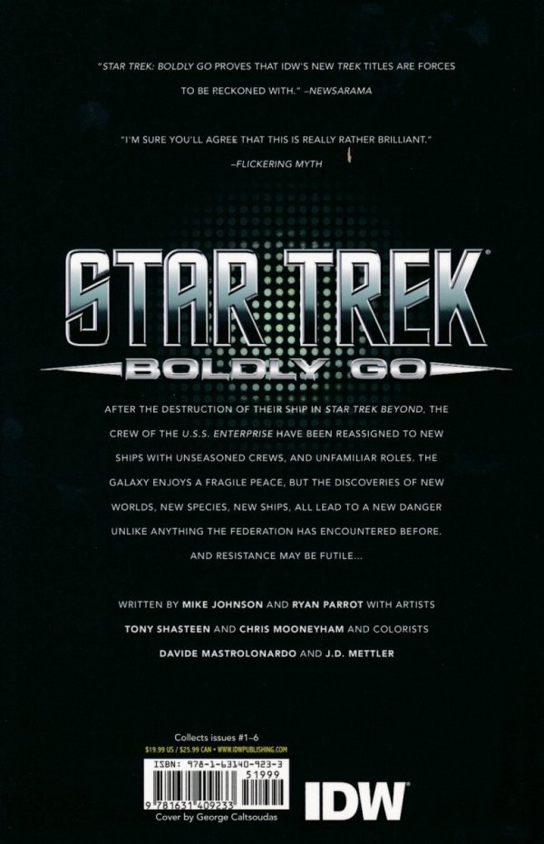 STAR TREK BOLDLY GO VOL 01 TP [9781631409233]