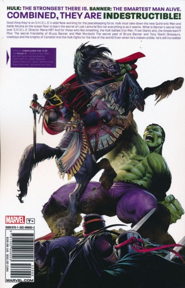 INDESTRUCTIBLE HULK BY MARK WAID COMPLETE COLLECTION TP [9781302908003]