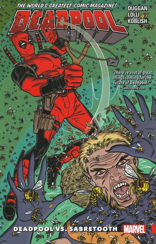DEADPOOL WORLDS GREATEST VOL 03 DEADPOOL VS SABRETOOTH TP [9780785196198]