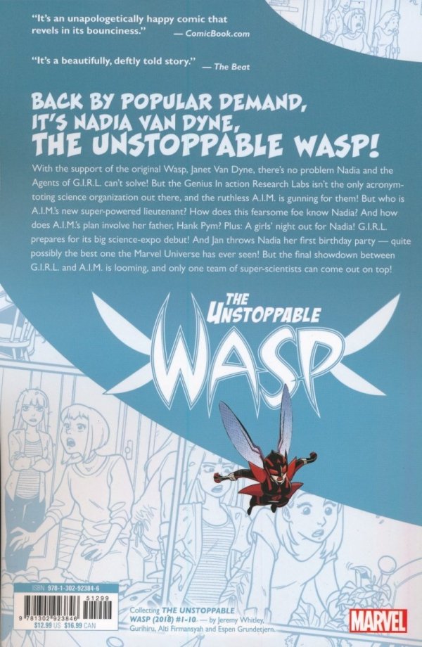 UNSTOPPABLE WASP AIM ESCAPE TP [9781302923846]