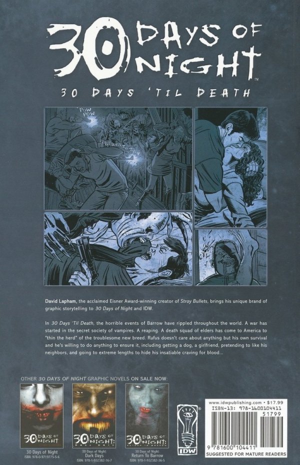 30 DAYS OF NIGHT 30 DAYS TIL DEATH TP [9781600104411]